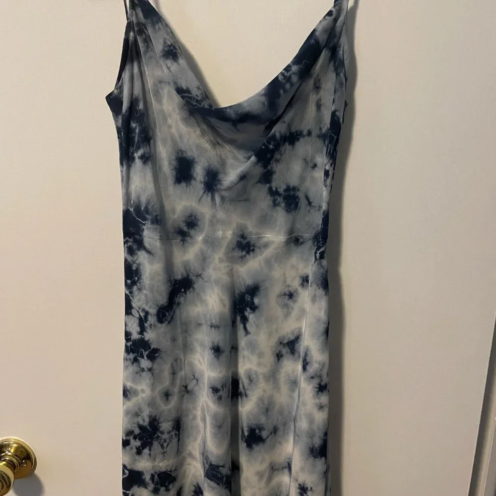 Realisation Par Sky Blue Tie-Dye Mini Dress - Picture 2 of 6